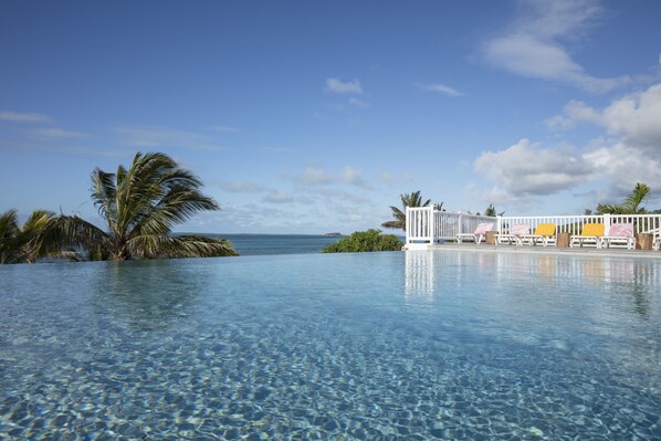 Außenpool, Sonnenschirme