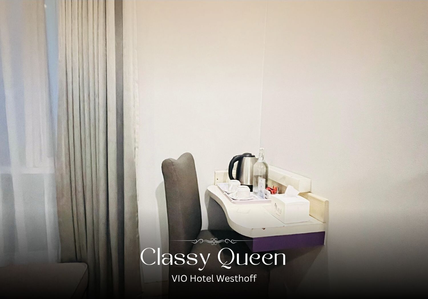 Caja de seguridad en la habitación, escritorio y wifi gratis 