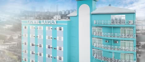 Fassade der Unterkunft