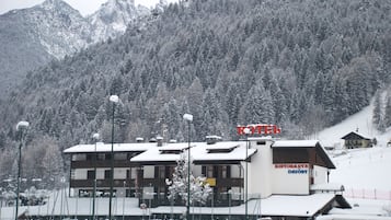 Blick von der Unterkunft