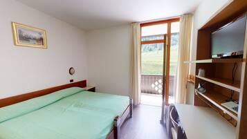 Chambre Double, balcon