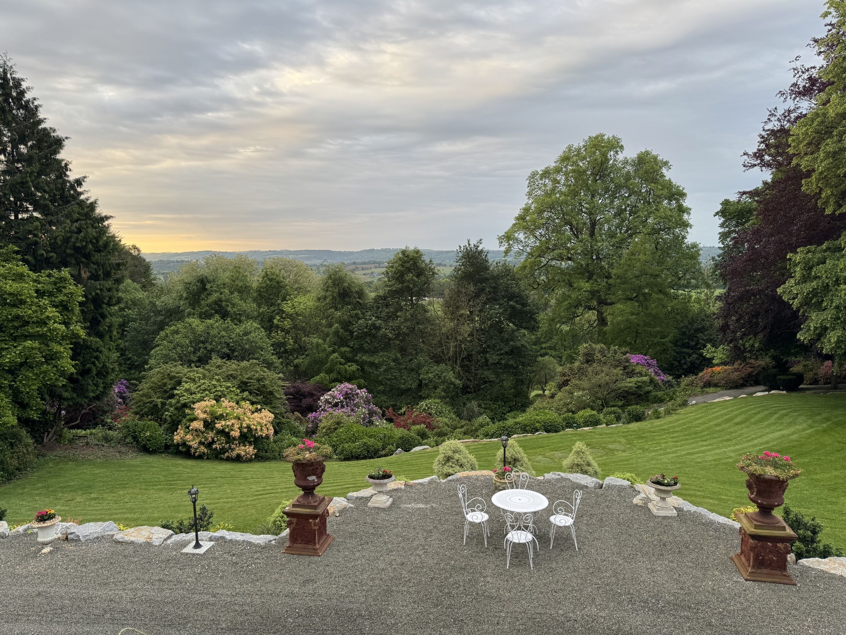 Vue depuis l’hébergement