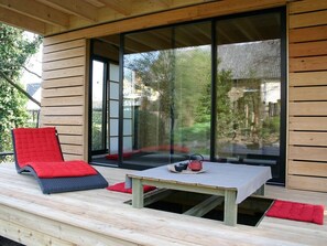 Bungalow Deluks, ensuite, pemandangan kebun (Lotus) | Eksterior