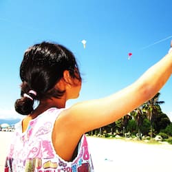 Beach nearby, beach volleyball
