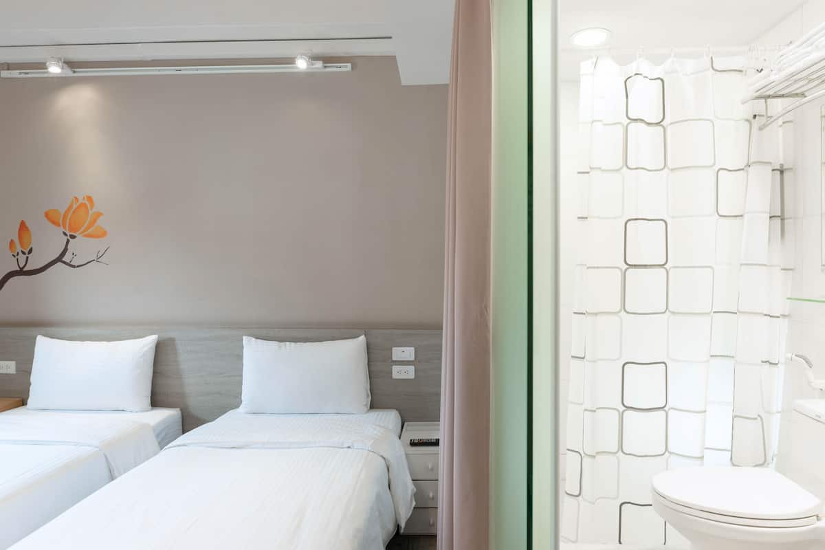 Standard Twin Room | Hypo-allergenic bedding available, down comforters, blackout drapes