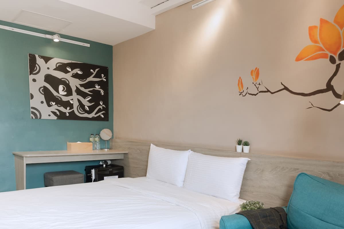 Standard Double Room | Hypo-allergenic bedding, down duvets, blackout curtains, soundproofing