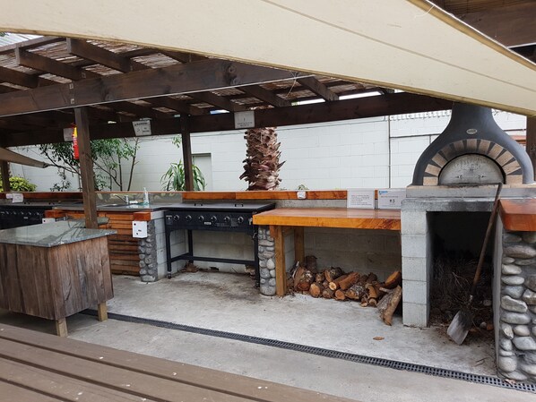 Aire de pique-nique/barbecue