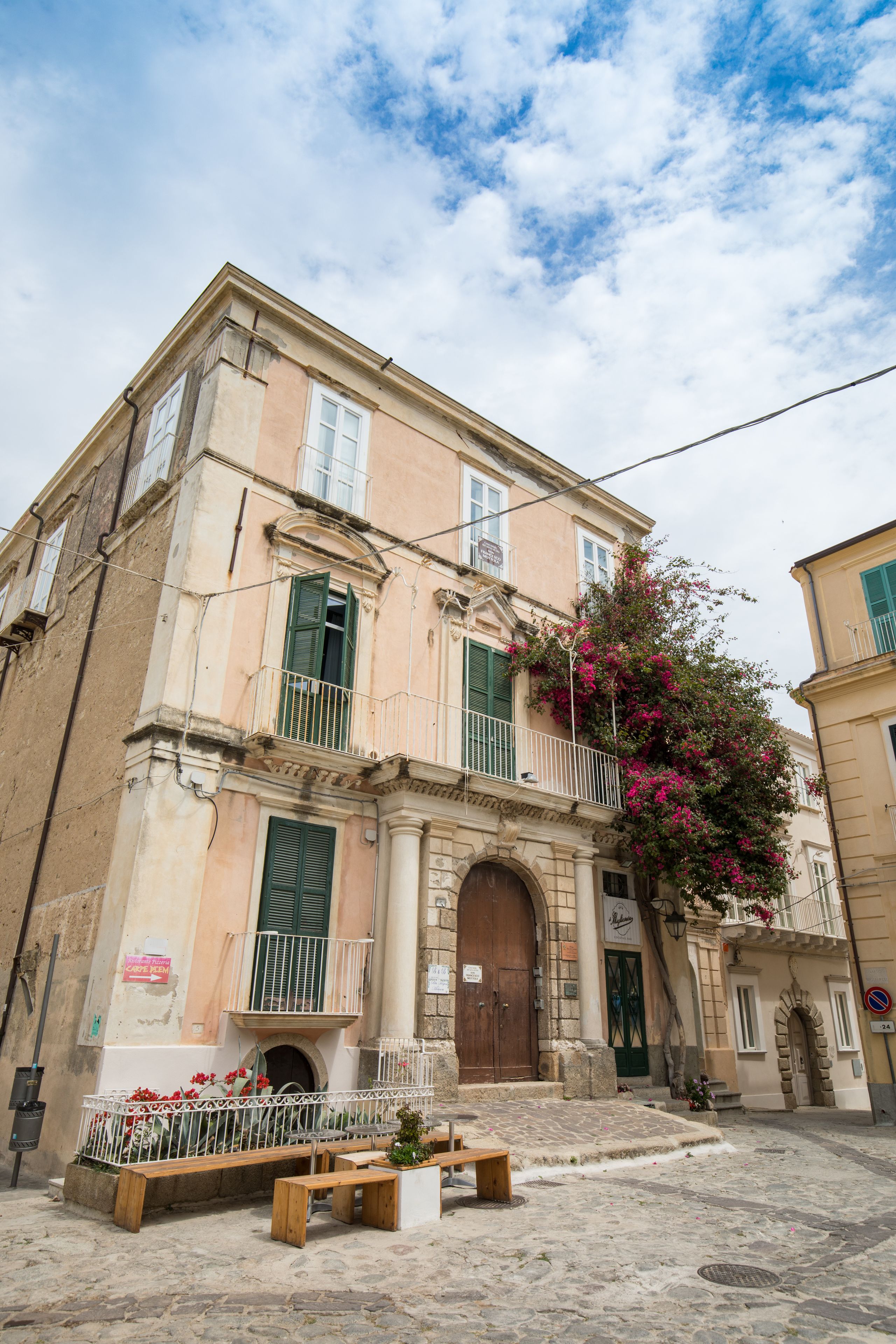 Fassade der Unterkunft