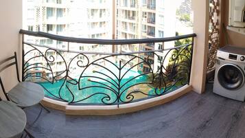 Family Studio, 1 Bedroom, Pool View | View from room