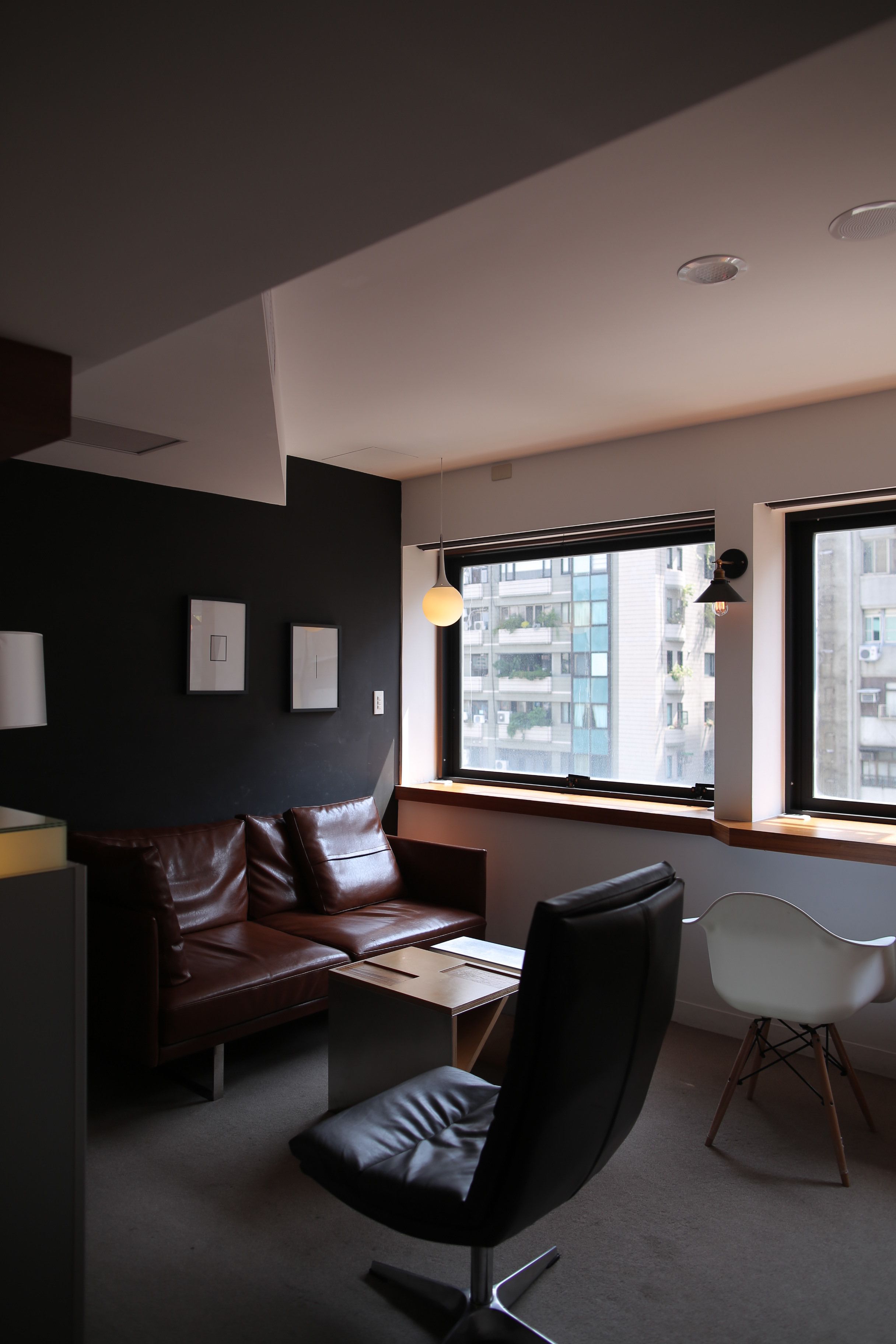 Sala de estar en el lobby