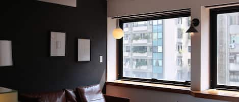 Sala de estar en el lobby