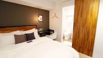 Kahden hengen huone, ei ikkunoita (Private Ensuite) | Ilmainen Wi-Fi, vuodevaatteet