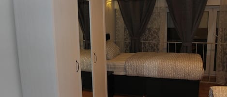 Desk, iron/ironing board, free WiFi, bed sheets