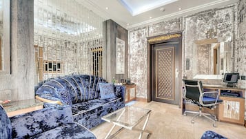 Deluxe Double Room | Living area | LCD TV, iPad