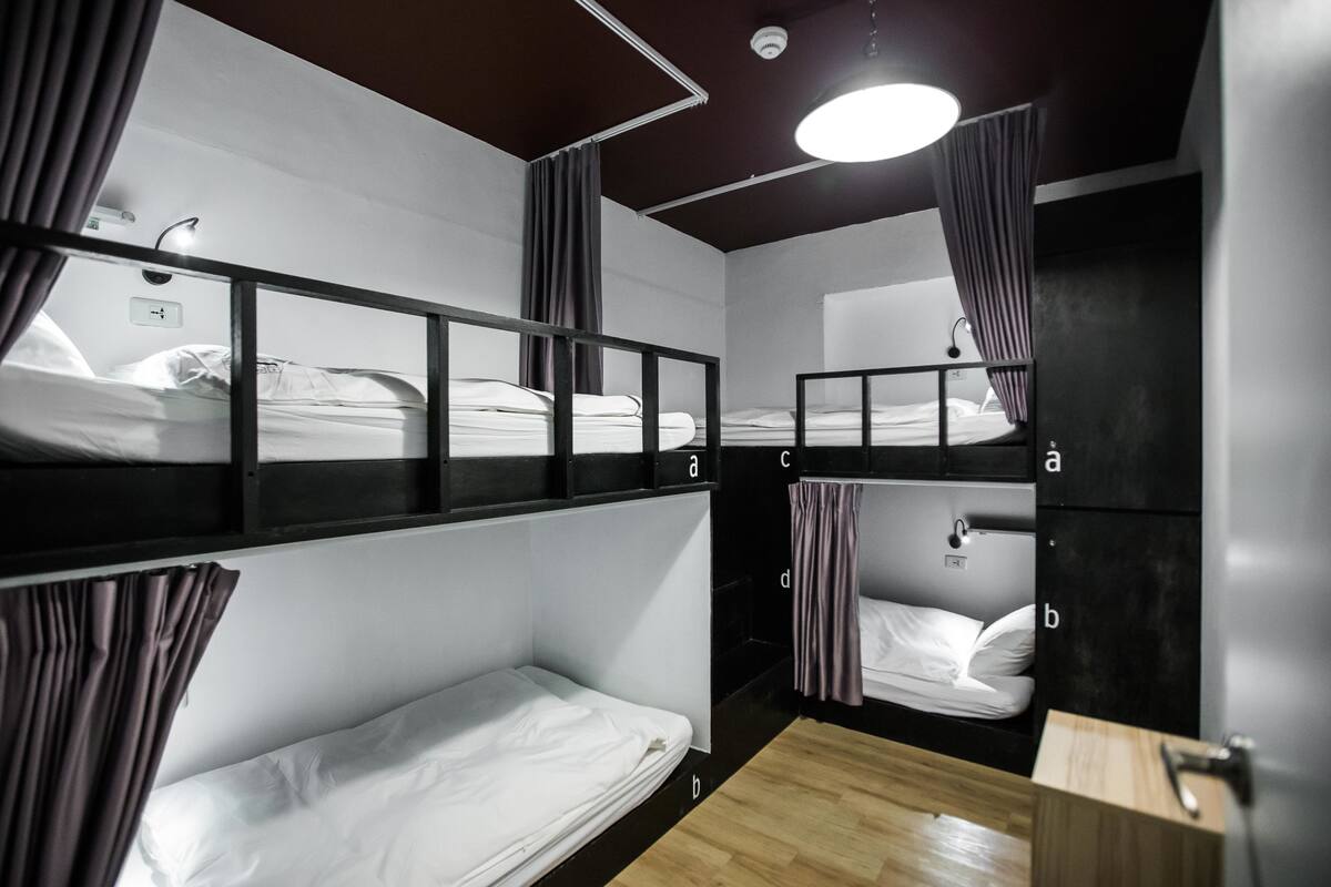 宿舍, 女士专用房, 公共浴室 (4 bed ) | 隔音、免费 WiFi、床单