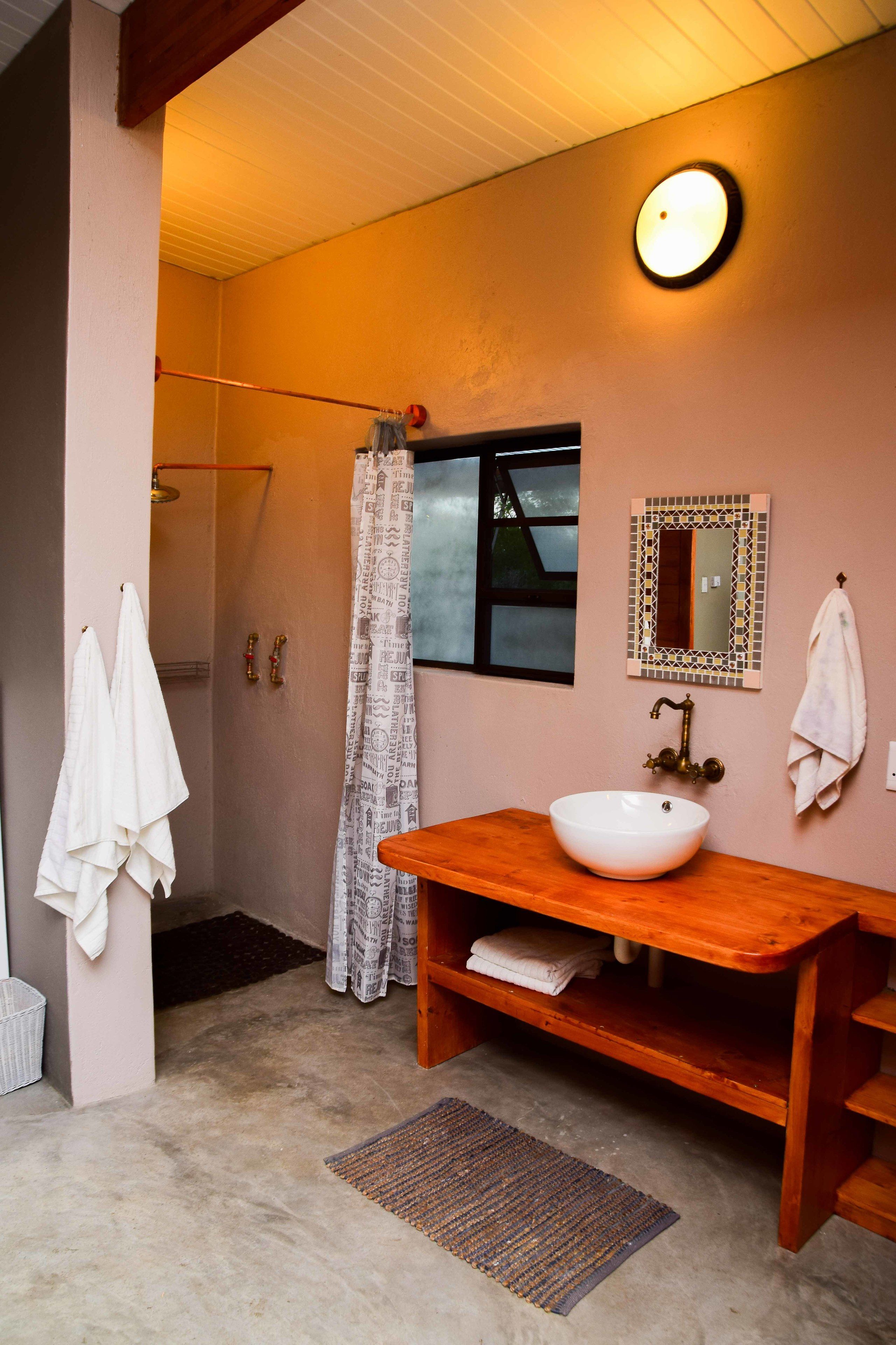 Luxury Villa, 2 Bedrooms, Garden View, Garden Area | Bathroom | Shower, free toiletries, hair dryer, towels