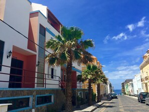 Fassade der Unterkunft