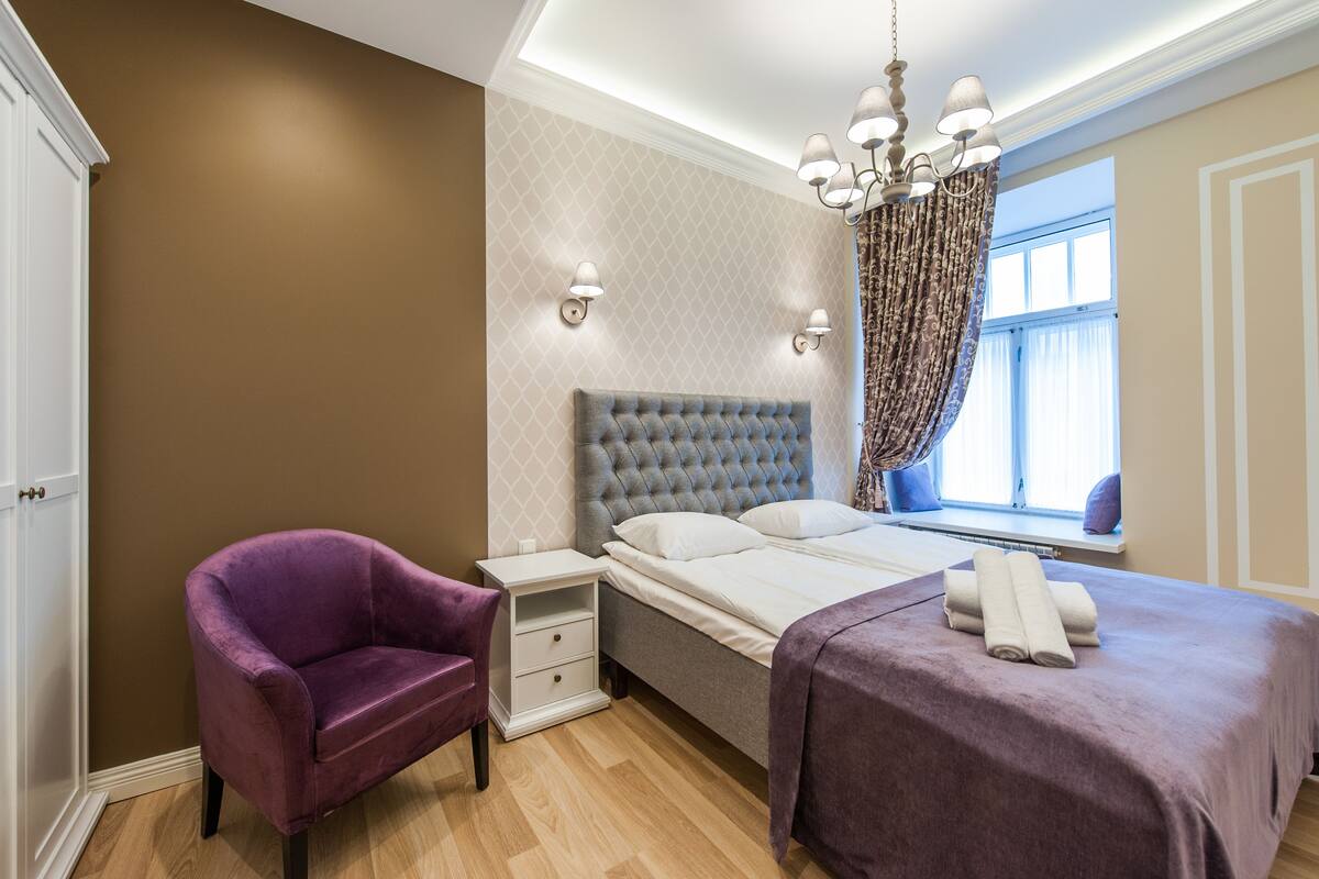 Old Town Chateau Apartment | Iron/ironing board, free WiFi, bed sheets