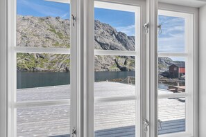 Comfort Cabin, 1 Bedroom, Kitchen | View from room - Lofoten Cottages (Flakstad)