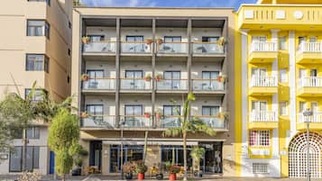 Voorkant van accommodatie