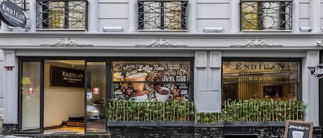 Voorkant van accommodatie