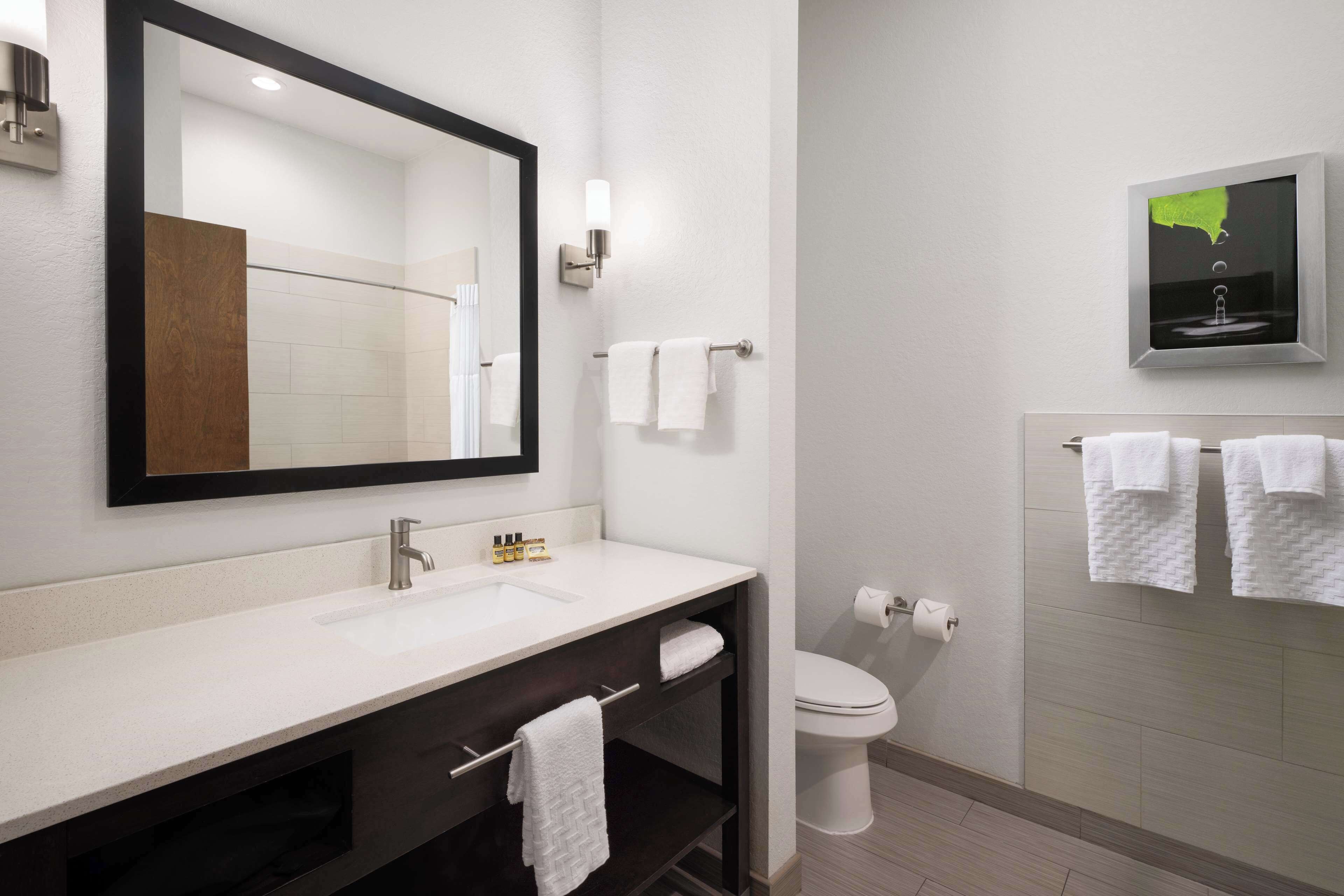 free toiletries, hair dryer, towels, soap