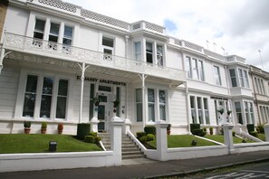 Voorkant van accommodatie