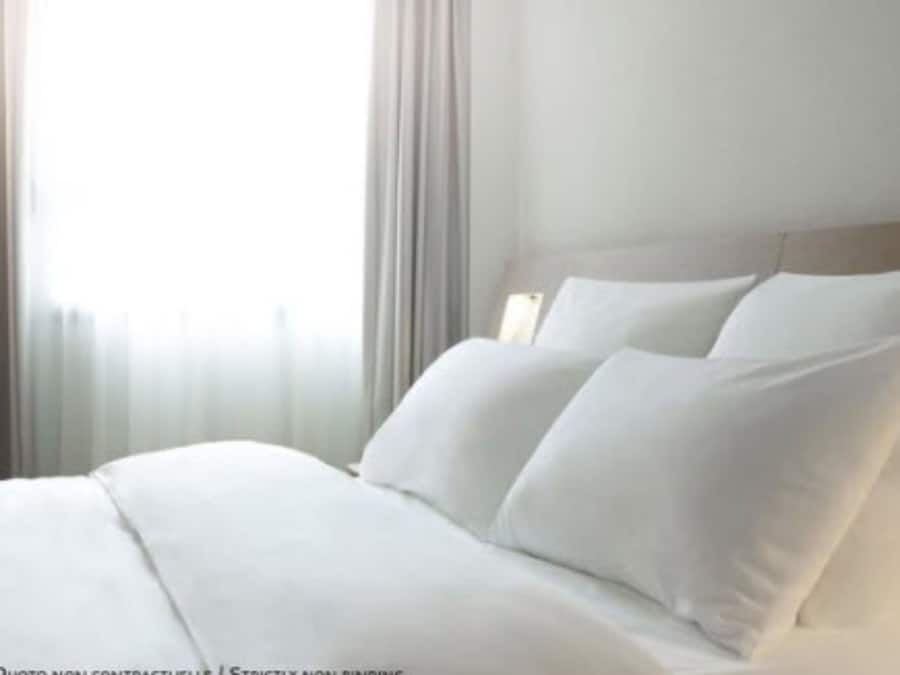 Frigobar, Wi-Fi de cortesia, roupa de cama