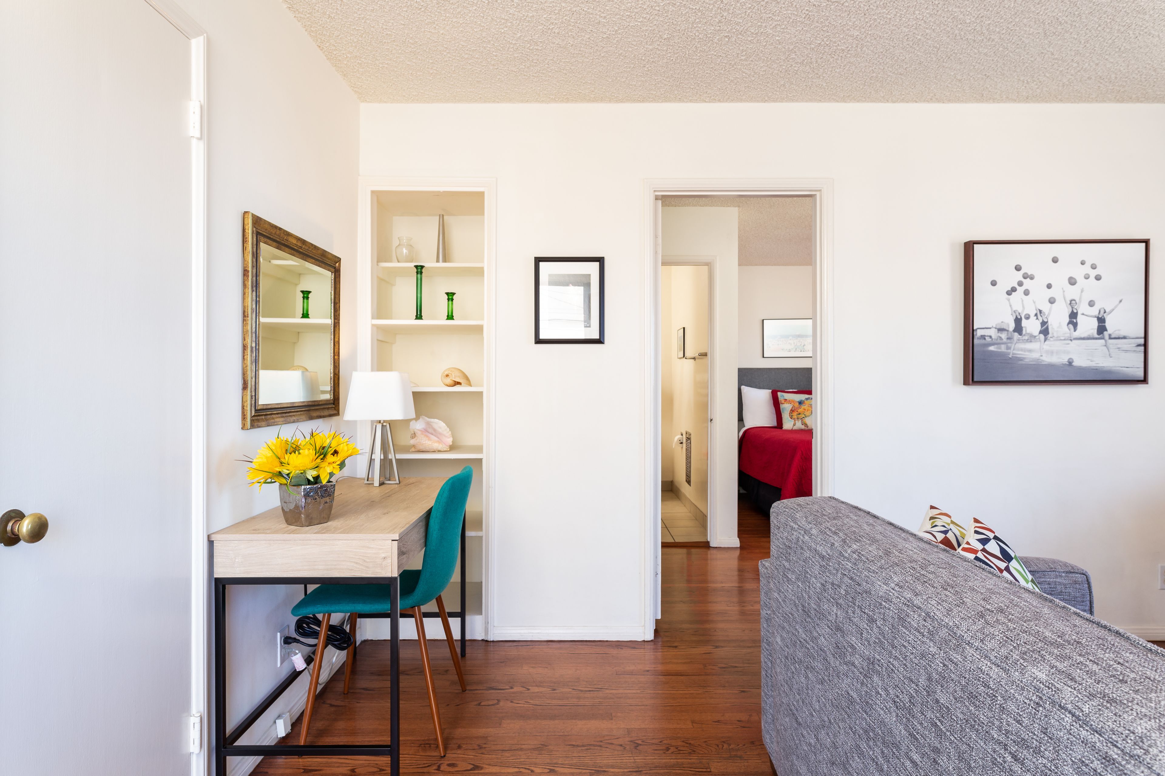 apartment, 1 bedroom, ocean view | private kitchen | fridge, coffee/tea maker