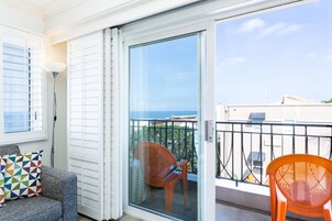 Suíte superluxo, vista para o oceano | Vista para a água