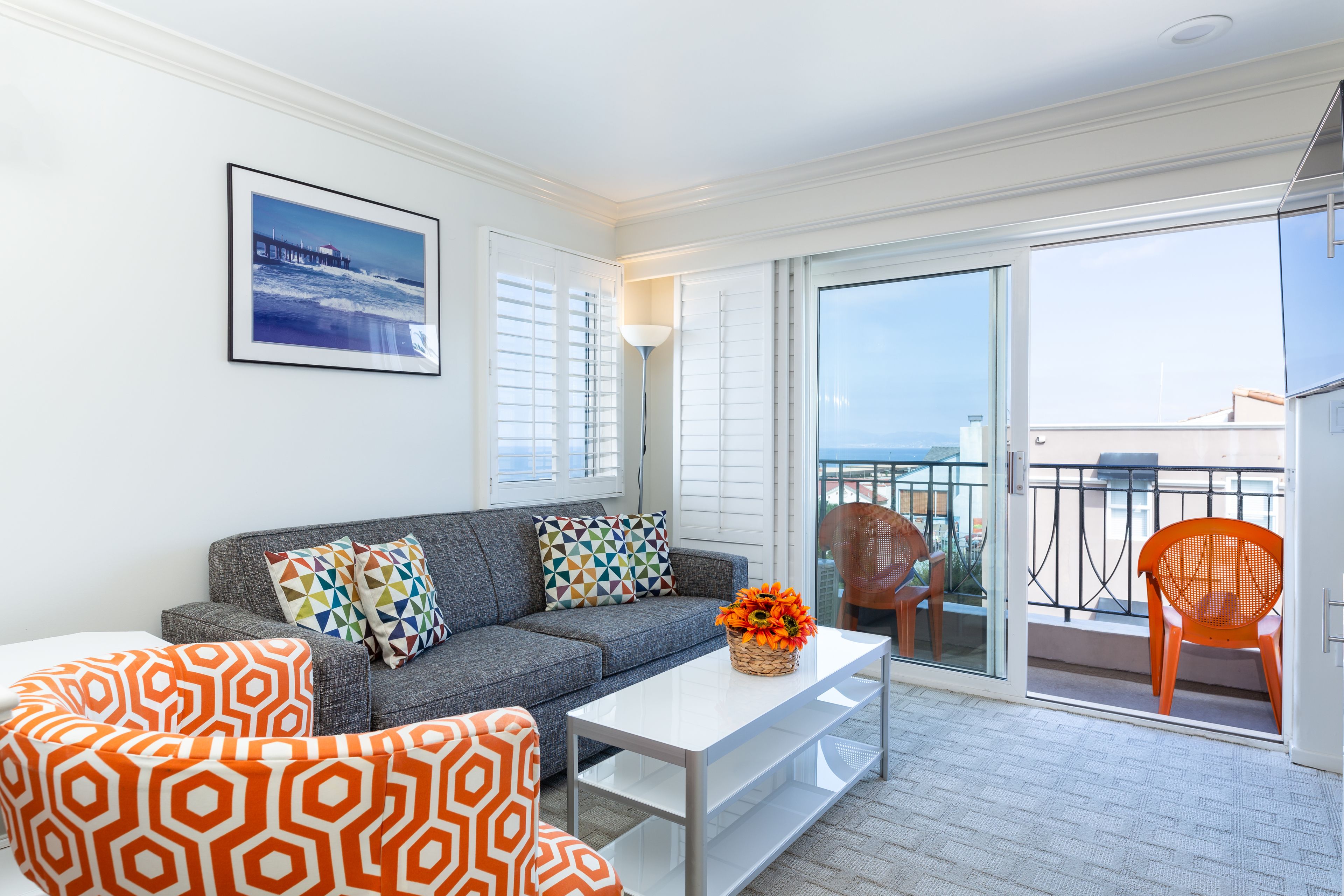 luxury suite, ocean view | 1 bedroom, premium bedding, individually decorated