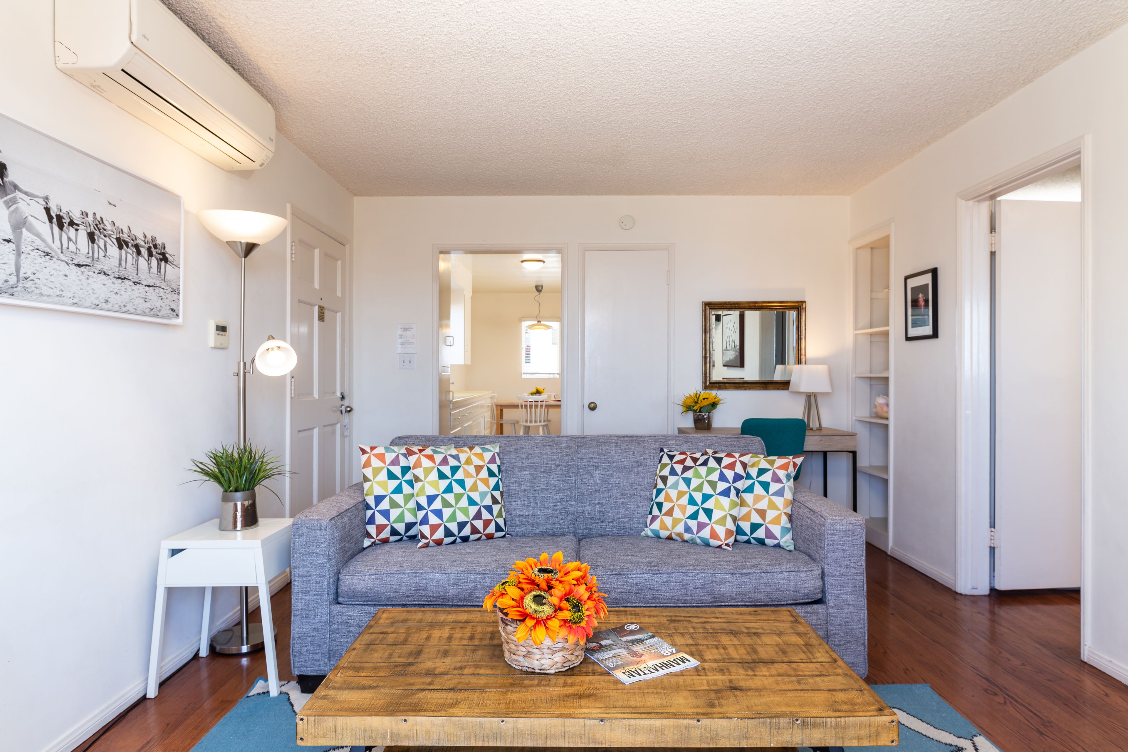 apartment, 1 bedroom, ocean view | private kitchen | fridge, coffee/tea maker