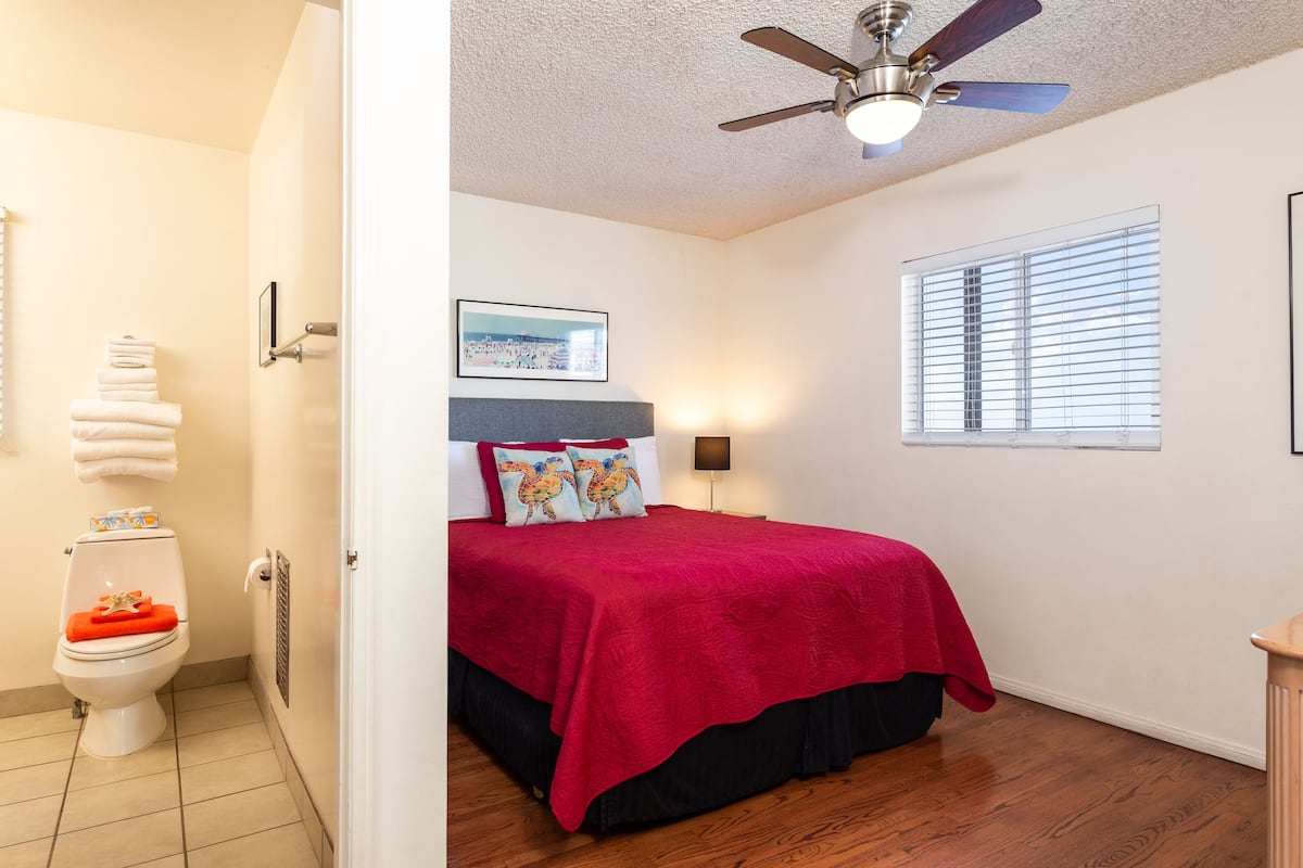 1 chambre, literie de qualité supérieure, décoration personnalisée