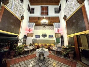 Front of property – evening/night - Riad Meski (Fes)