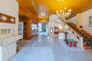 Siddeområde i lobbyen