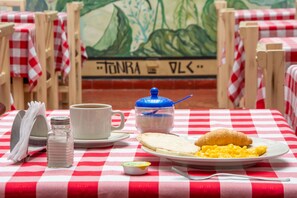 Kontinental frokost er inkludert hver dag