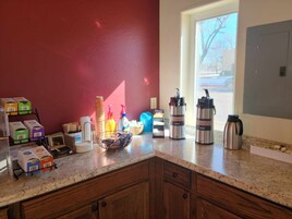 Free daily on-the-go breakfast