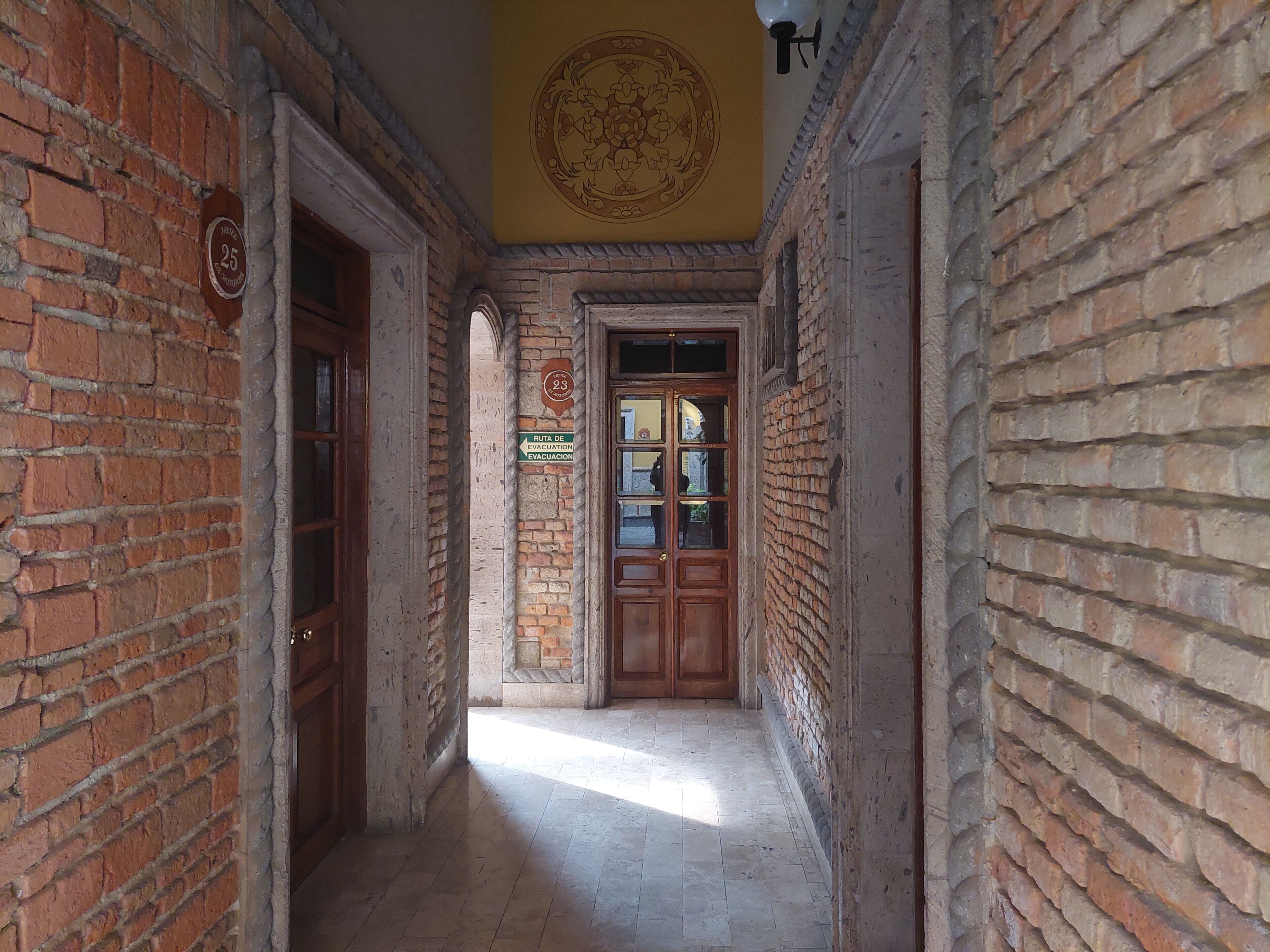 Detalhe da parte interna