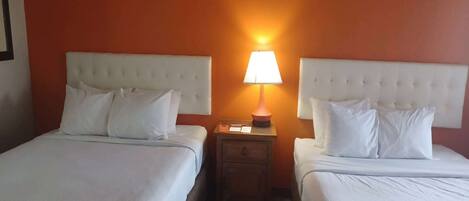 Room, 2 Queen Beds, Non Smoking | Desk, free WiFi