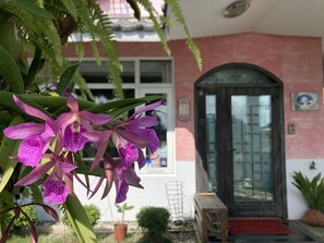 Fassade der Unterkunft