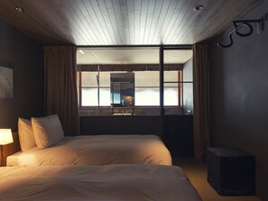 Habitación estándar con 2 camas individuales, para no fumadores | Ropa de cama de alta calidad y edredón 