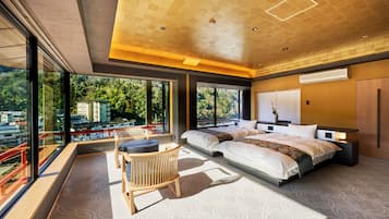 Suite Luxury, non fumatori | 1 camera, una cassaforte in camera, ferro/asse da stiro, Wi-Fi gratuito