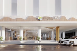 Fassade der Unterkunft