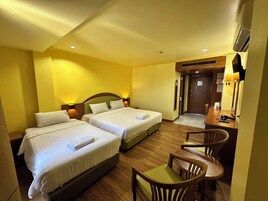 Minibar, desk, free WiFi, bed sheets