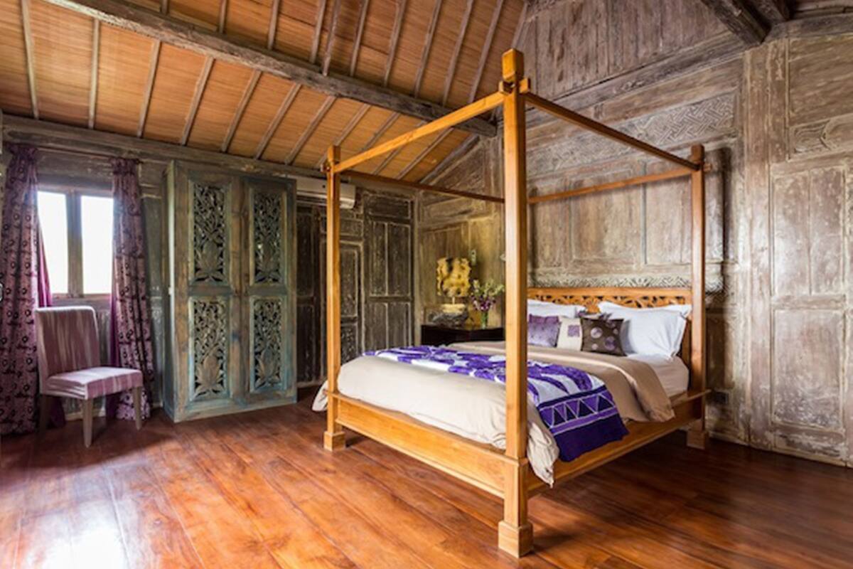 Villa, 1 lit double | Coffre-fort, bureau, fer et planche à repasser, accès au Wi-Fi (inclus)