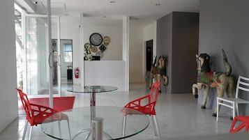 Interior entrance