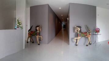 Interior entrance