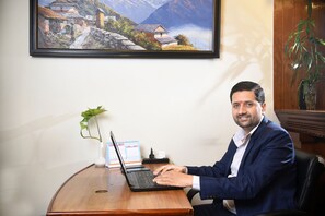 Reception - Hotel Amaryllis (Kathmandu)