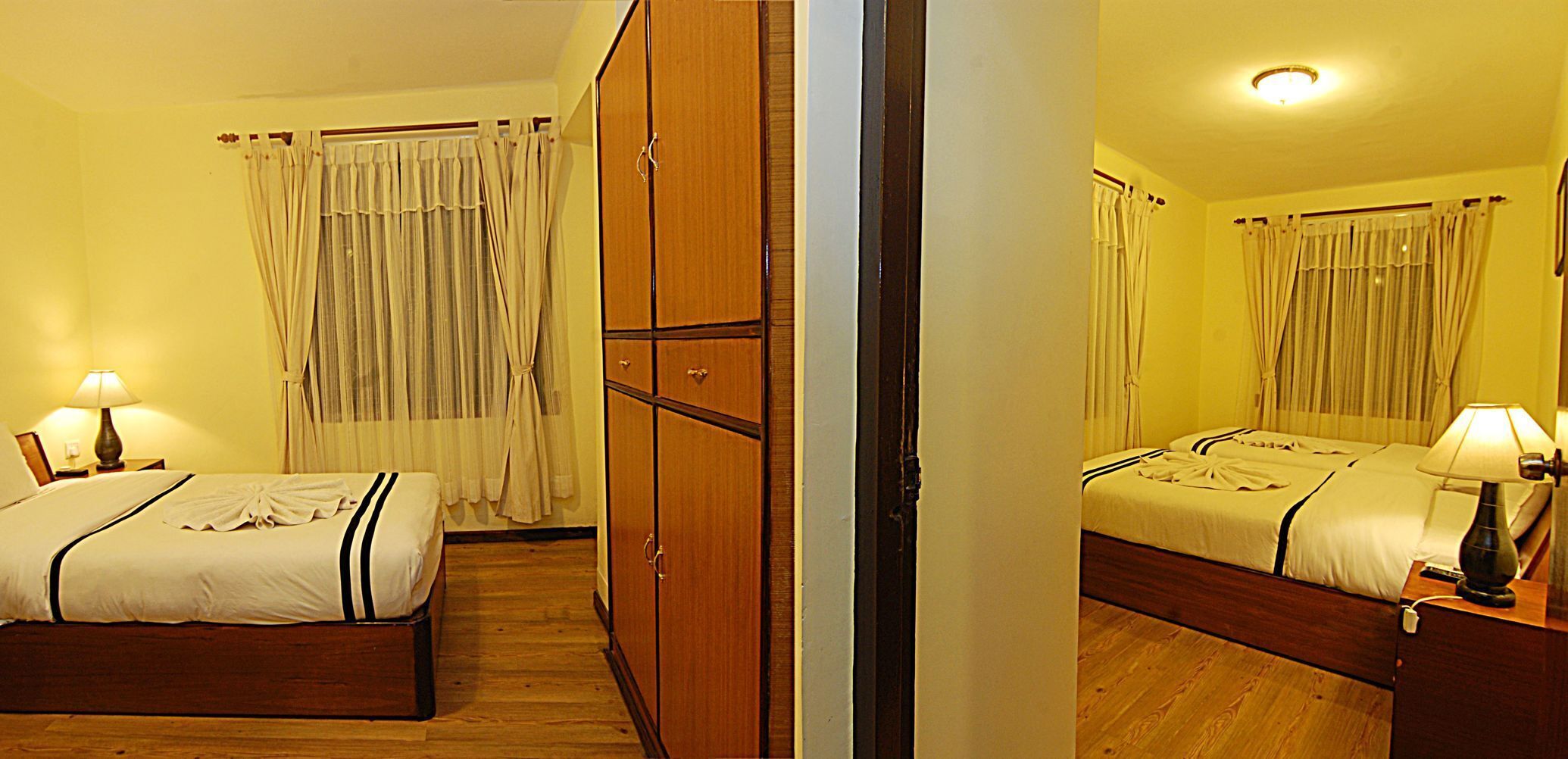 1 quarto, roupas de cama premium, cofres nos quartos, escrivaninha