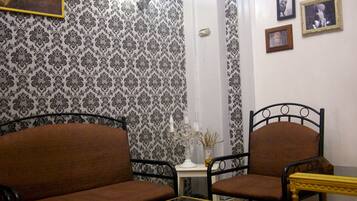 Sala de estar en el lobby